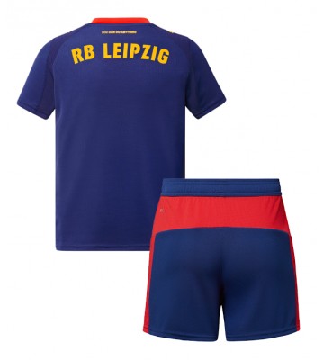 RB Leipzig Udebanetrøje Børn 2025-26 Kortærmet (+ Korte bukser)